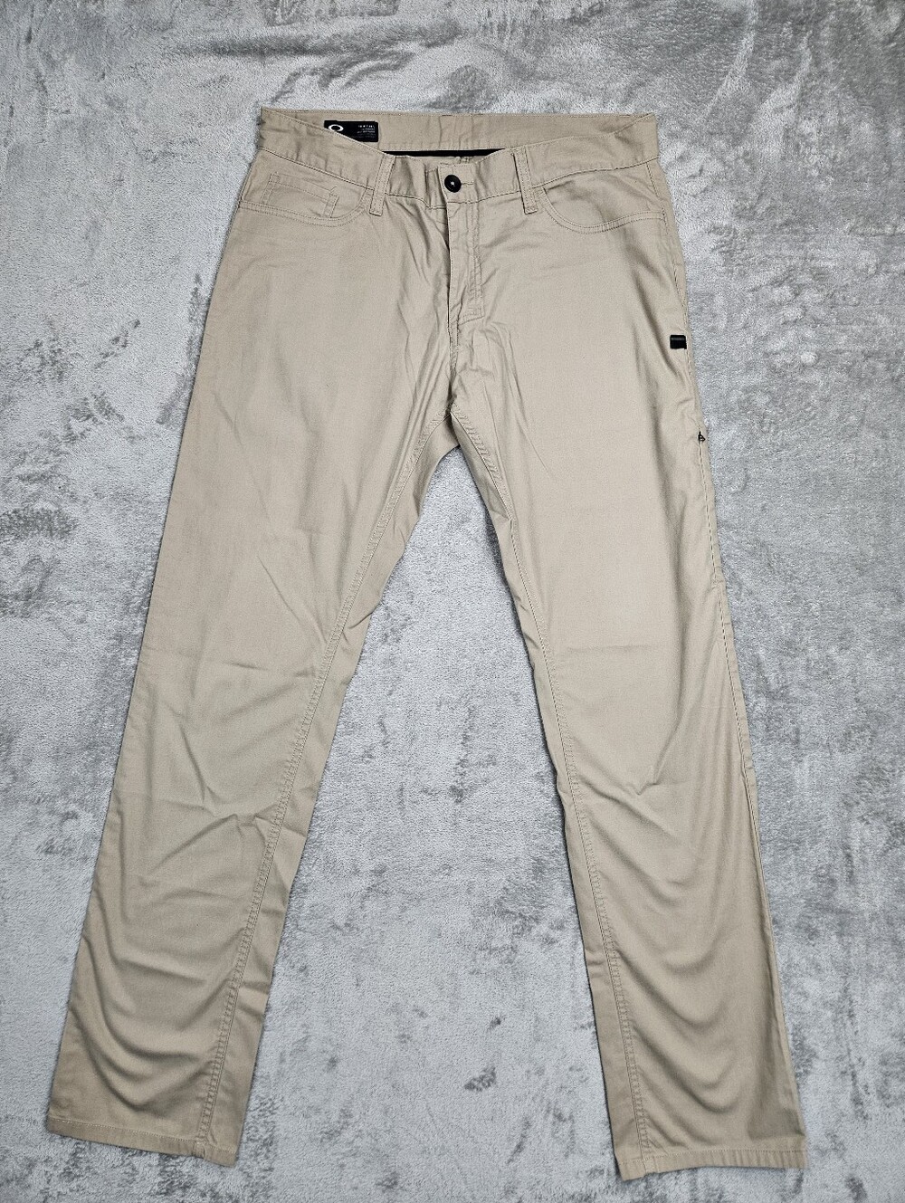 Oakley Men’s Slim Straight Fit Khaki Chino Pants 36x34 Euc